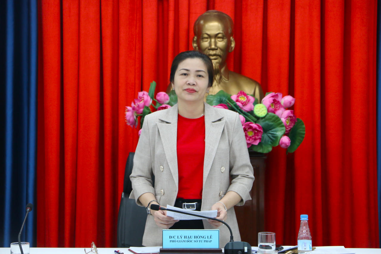 Phó Giám đốc sở Tư pháp Đồng Nai Lý Hậu Hồng Lê cho biết Sở đã kiến nghị Bộ Tư pháp xem xét điều chỉnh thời gian thực hiện thí điểm hiệu quả công tác PBGDPL.