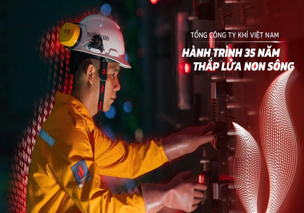 5 giá trị cốt lõi của PV GAS: An toàn – Chuyên nghiệp – Đổi mới – Hợp tác – Hiệu quả.