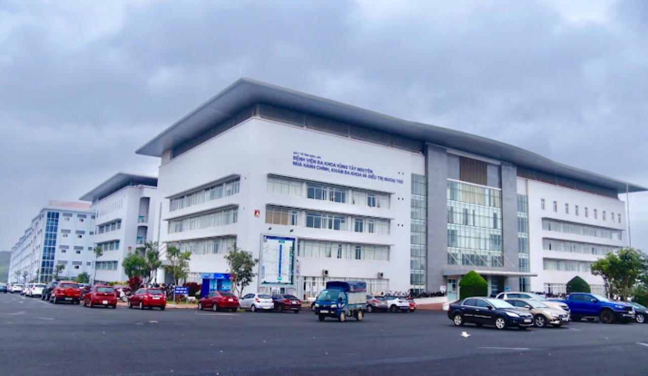 Bệnh viện Đa khoa Vùng Tây Nguyên nơi xảy ra vụ việc