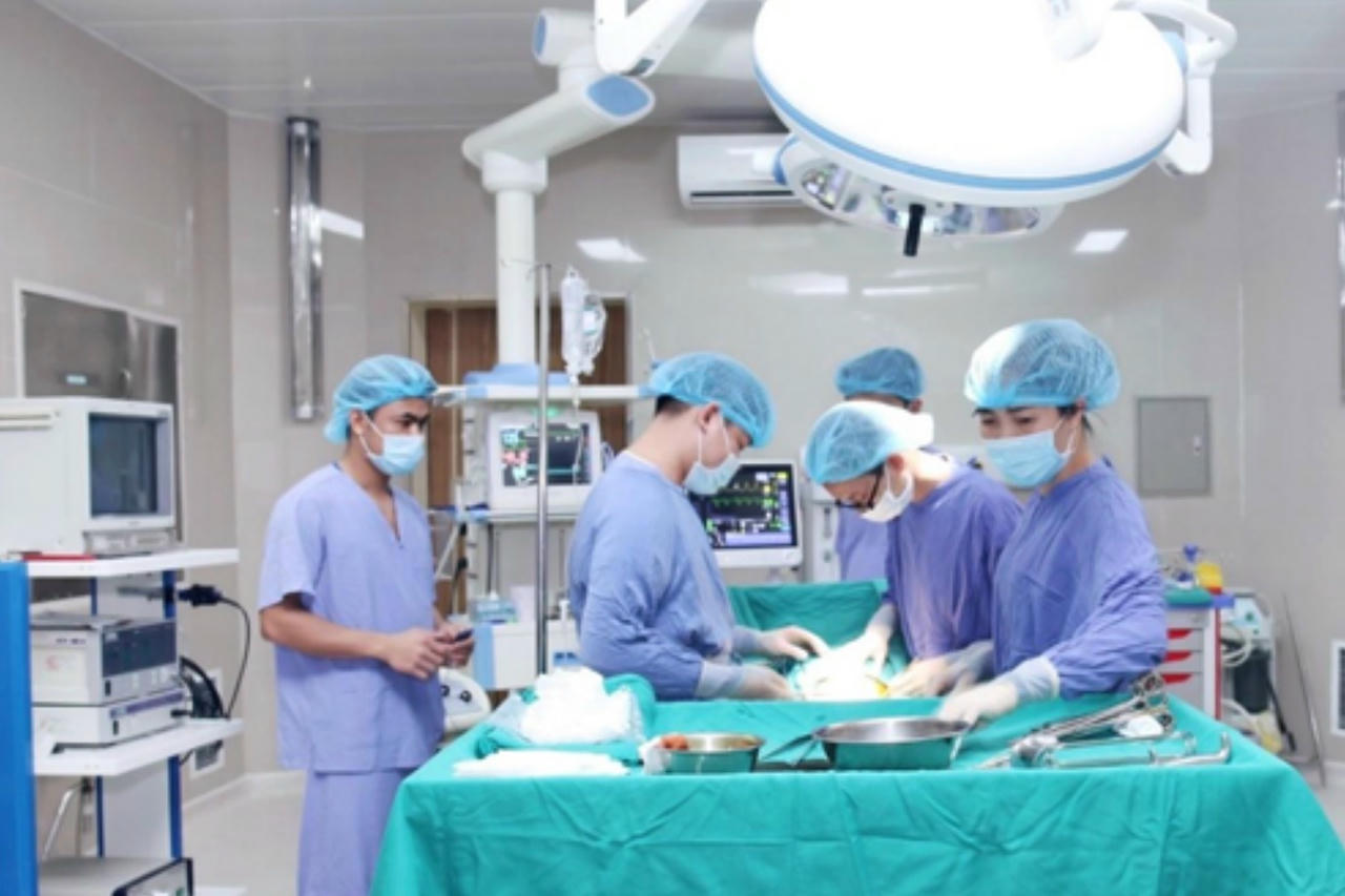 Những BVTN quy mô lớn sẽ góp phần nâng cao chất lượng dịch vụ trong nước, 
thúc đẩy quảng bá hình ảnh y tế Việt Nam ra thế giới. (Ảnh: BV Đa khoa Hùng Vương)