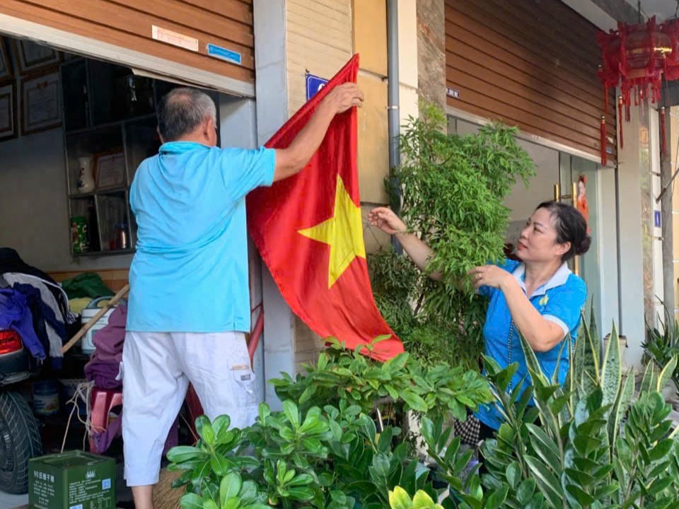 Tại phường Đồ Sơn, người dân cũng đã sẵn sàng các hoạt động hưởng ứng, chào mừng Đại hội.