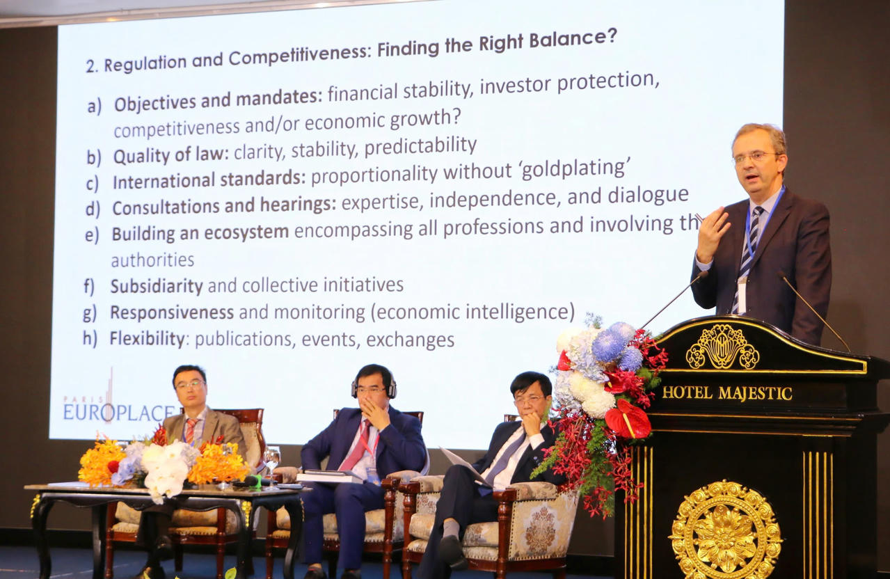 Ông Olivier Vigna - Phó Tổng Giám đốc Điều hành, Bộ phận Vận động và Quan hệ Công chúng Paris Europlace