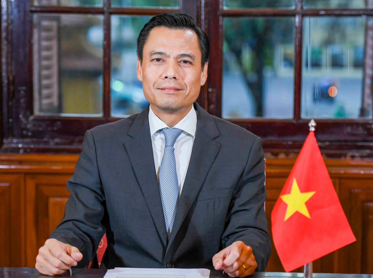 Thứ trưởng Bộ Ngoại giao Đặng Hoàng Giang. Ảnh: Báo Thế giới và Việt Nam 