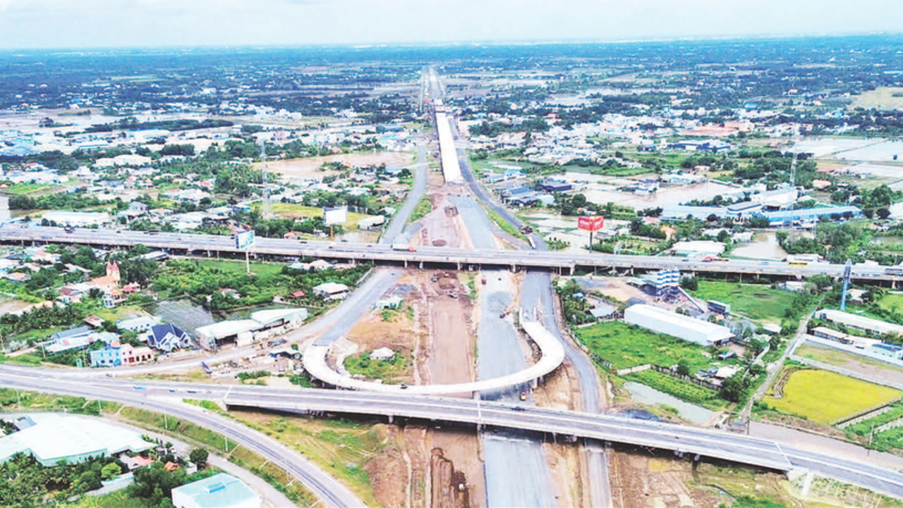 Gói thầu xây lắp số 1 Vành đai 3 tại Tây Ninh cơ bản hoàn thành, kết nối cao tốc Bến Lức - Long Thành và TP.HCM - Trung Lương.