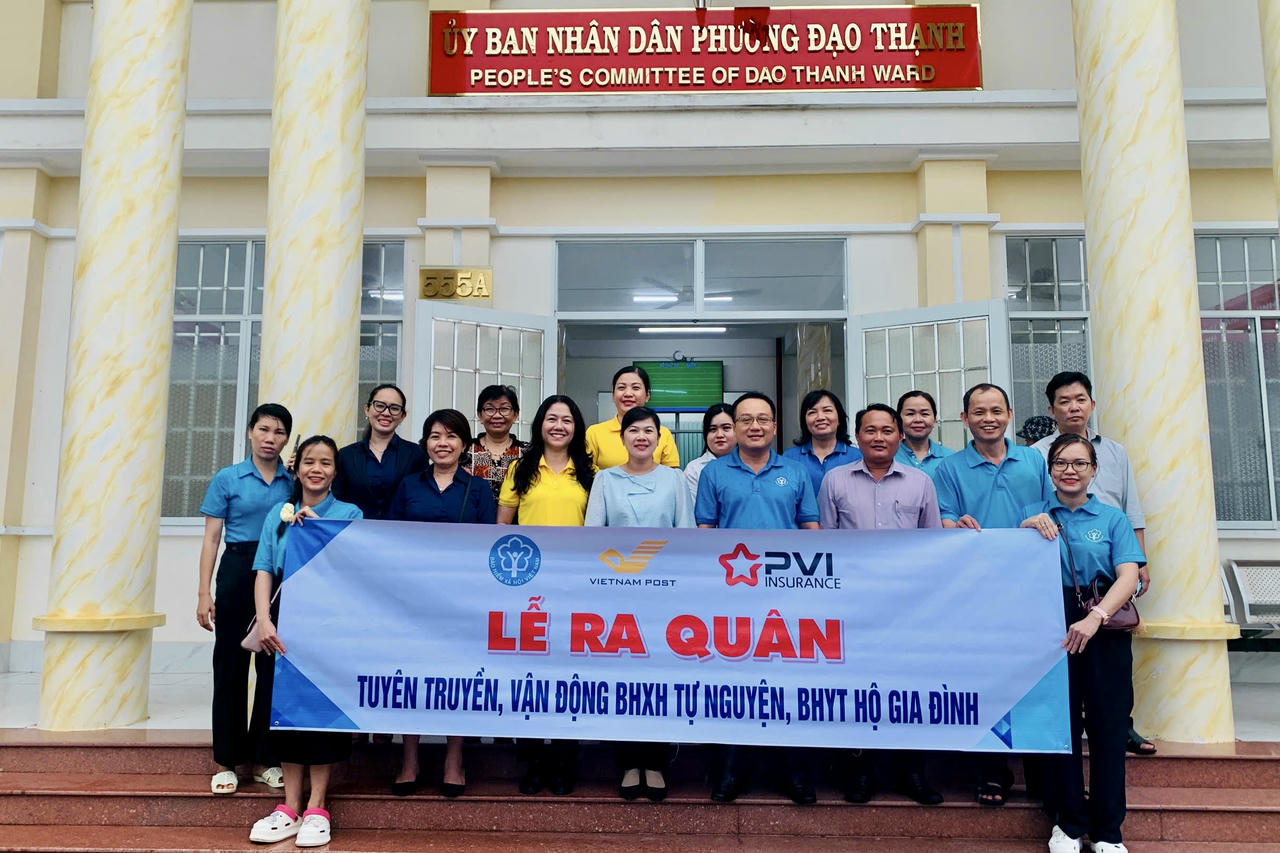 Đồng Tháp: Hơn 3.900 người tham gia BHXH, BHYT sau một ngày ra quân