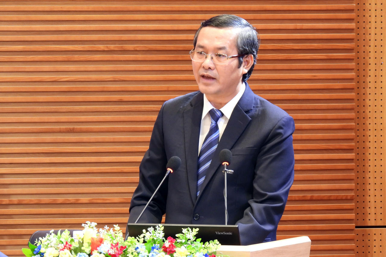 PGS.TS Nguyễn Văn Phúc - Thứ trưởng Bộ GD&ĐT đánh giá cao kết quả đạt được của Trường