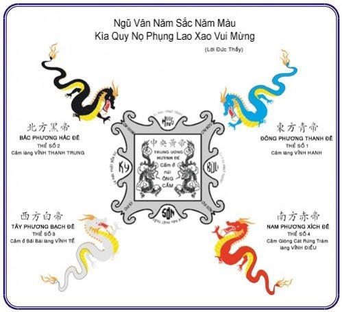 Bản đồ hệ thống Ngũ Long Trấn Phục – 5 cây thẻ trấn giữ vùng Thất Sơn