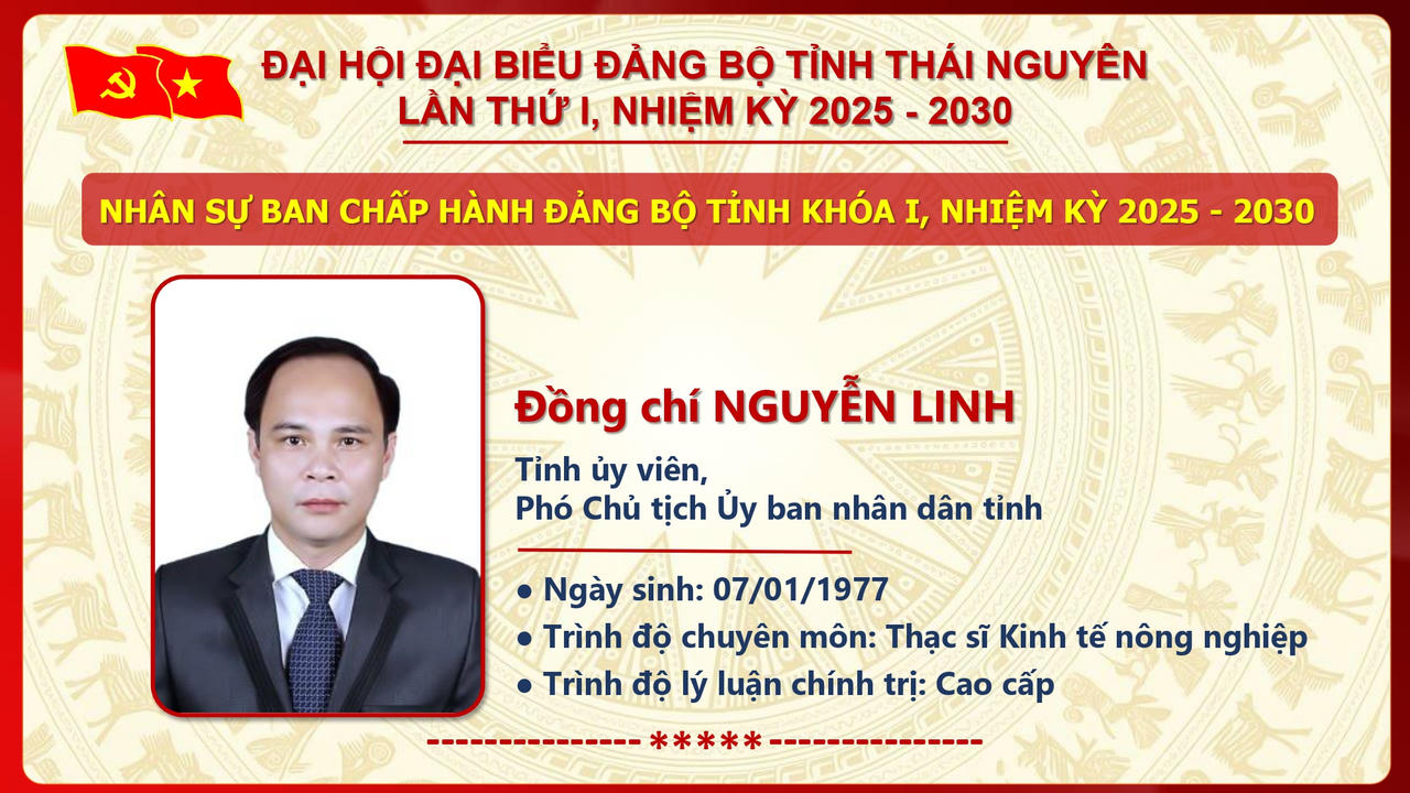 Ông Trịnh Việt Hùng giữ chức Bí thư Tỉnh ủy Thái Nguyên nhiệm kỳ 2025 - 2030
