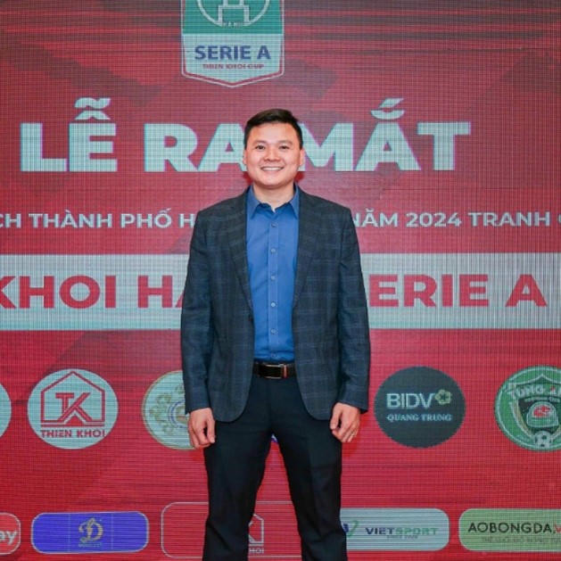 Ông Vũ Văn Lâm - Giám đốc Công ty TNHH Thể thao Hoàng Lâm.