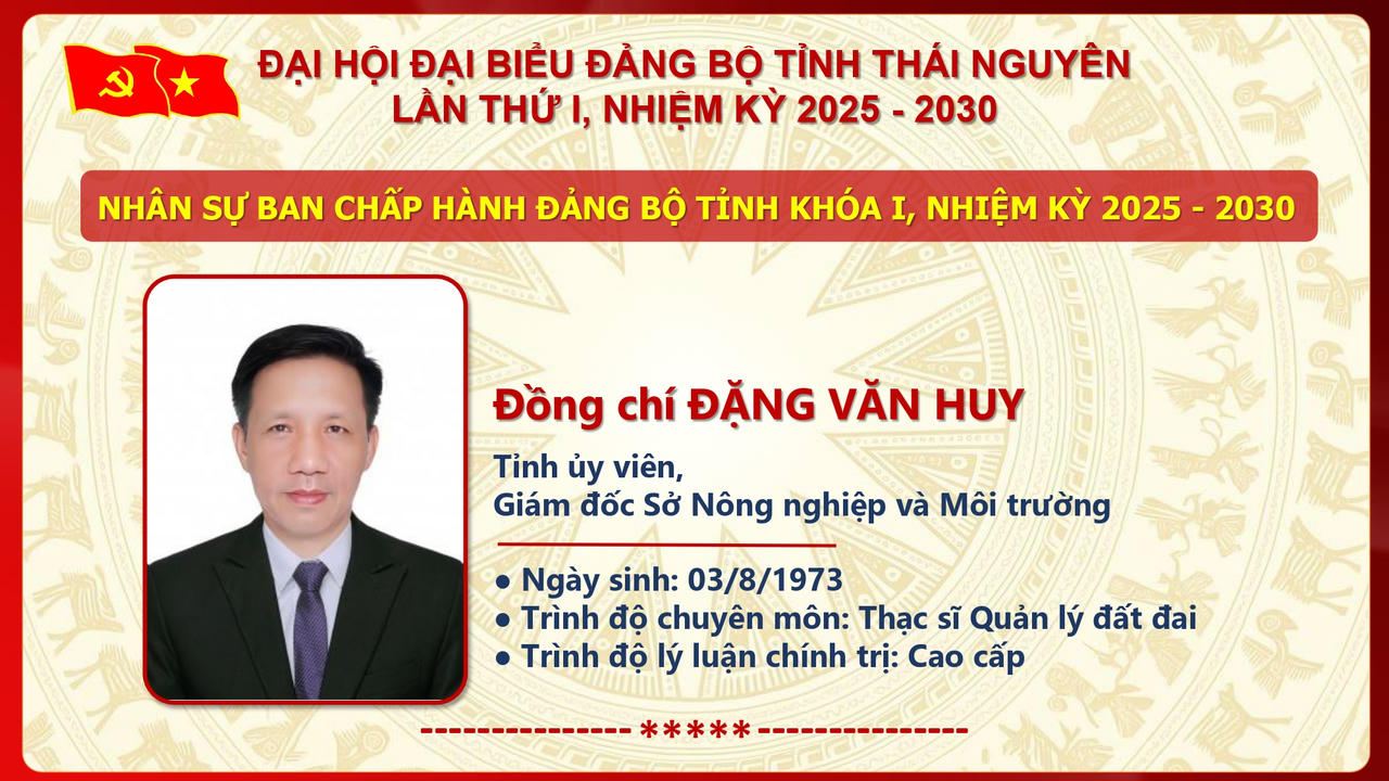 Ông Trịnh Việt Hùng giữ chức Bí thư Tỉnh ủy Thái Nguyên nhiệm kỳ 2025 - 2030