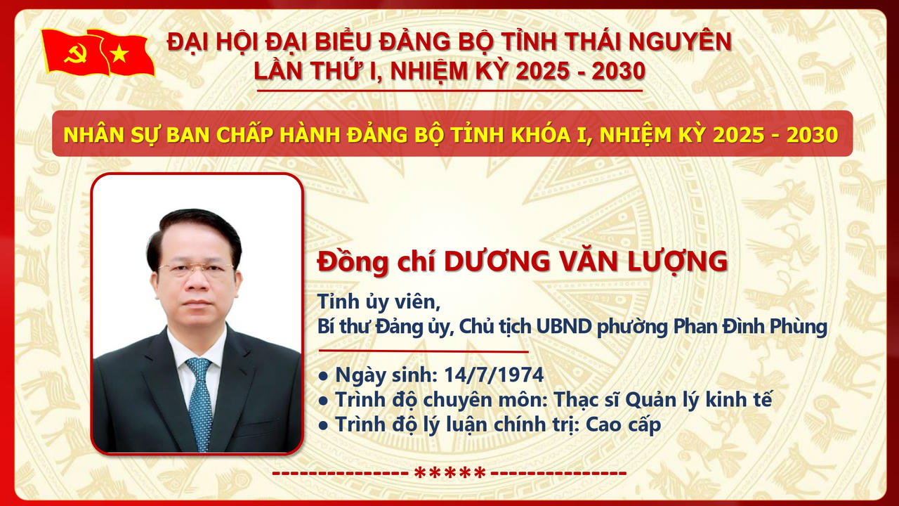 Ông Trịnh Việt Hùng giữ chức Bí thư Tỉnh ủy Thái Nguyên nhiệm kỳ 2025 - 2030
