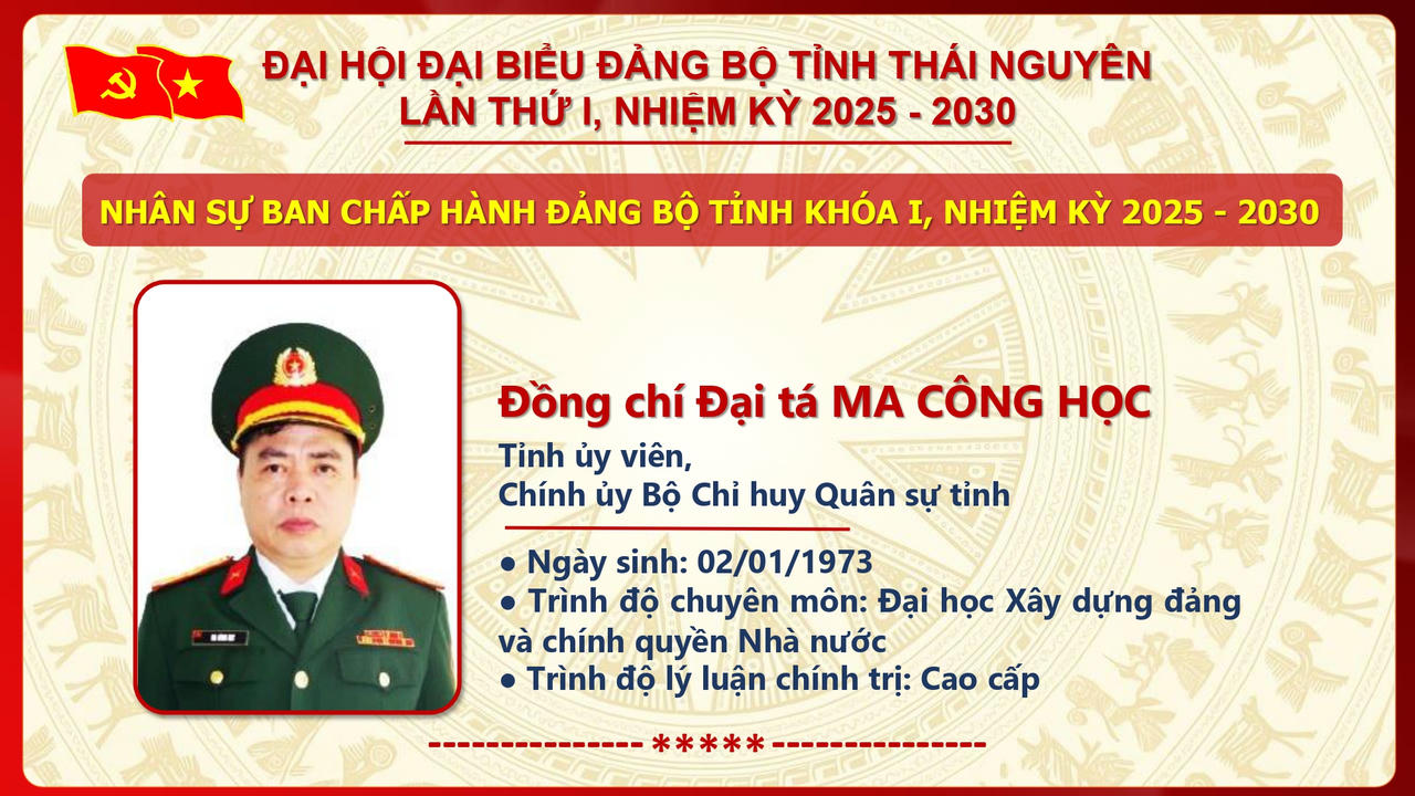 Ông Trịnh Việt Hùng giữ chức Bí thư Tỉnh ủy Thái Nguyên nhiệm kỳ 2025 - 2030