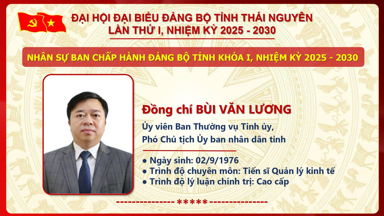 Ông Trịnh Việt Hùng giữ chức Bí thư Tỉnh ủy Thái Nguyên nhiệm kỳ 2025 - 2030