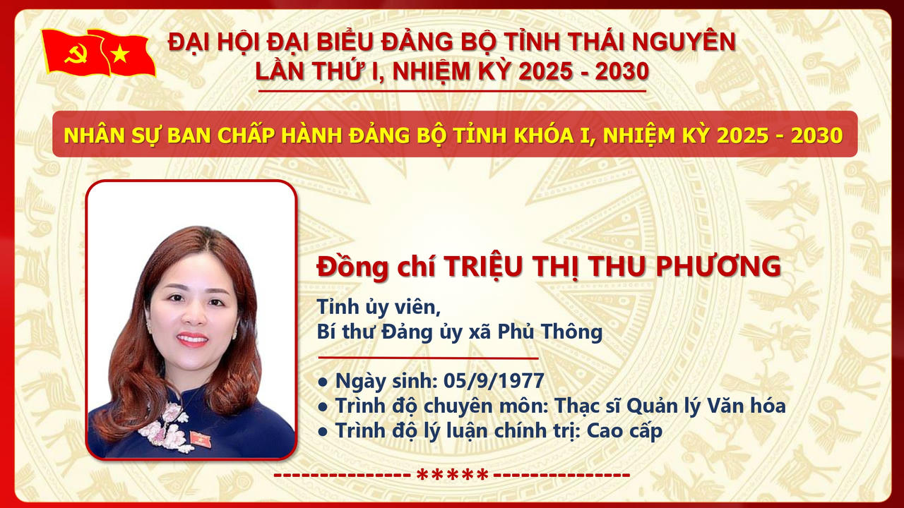 Ông Trịnh Việt Hùng giữ chức Bí thư Tỉnh ủy Thái Nguyên nhiệm kỳ 2025 - 2030