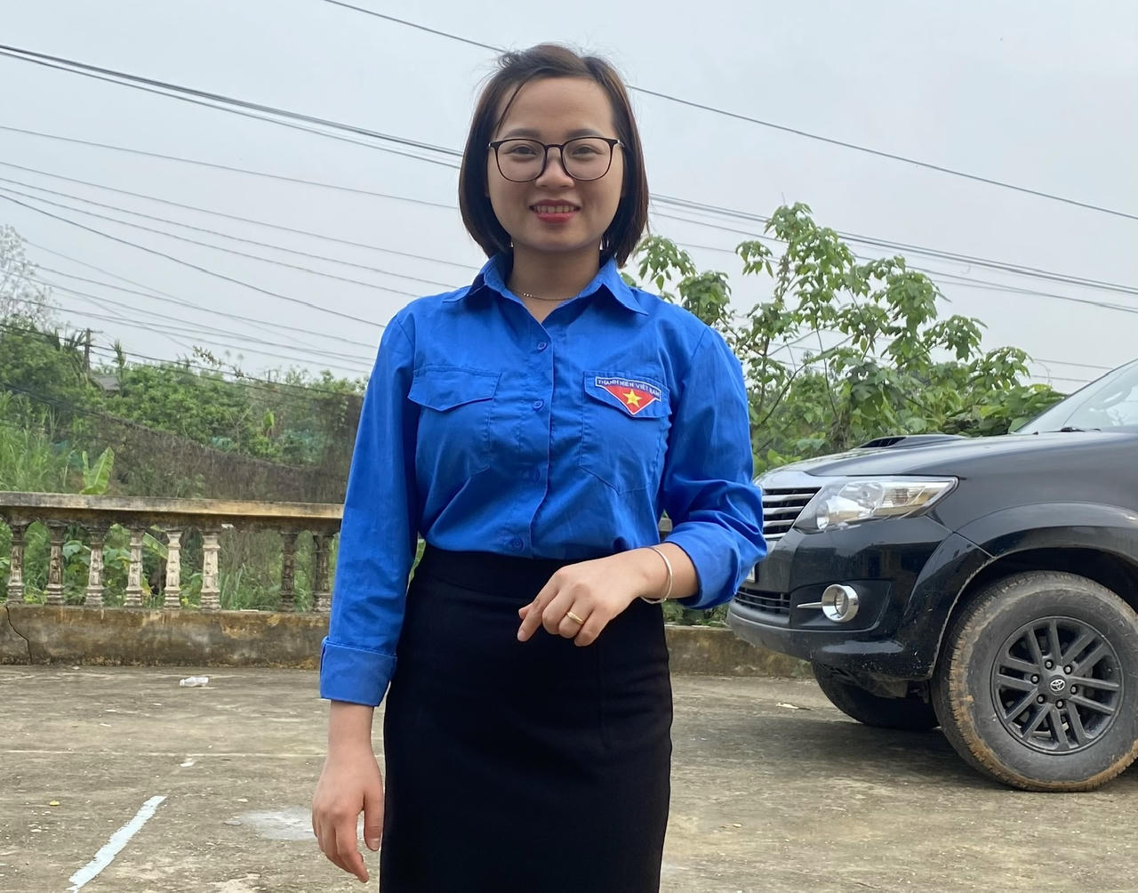 Chị Ma Thị Hiền, Tổ dân phố Phan Thiết 16 phường Minh Xuân, tỉnh Tuyên Quang. (Ảnh: Lê Hanh)