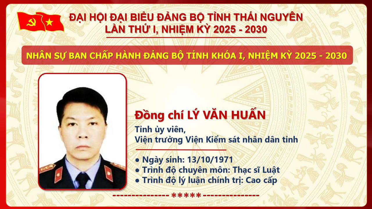 Ông Trịnh Việt Hùng giữ chức Bí thư Tỉnh ủy Thái Nguyên nhiệm kỳ 2025 - 2030