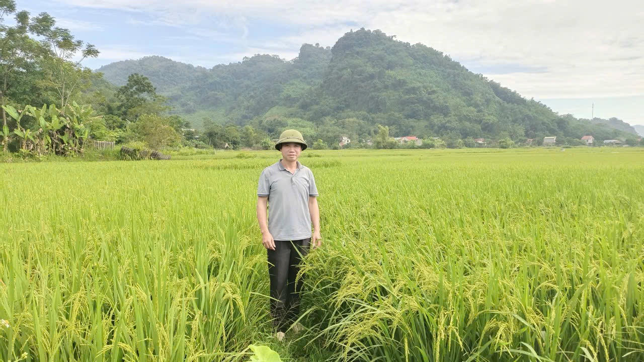 Ông: Ma Tiến Dụng thôn Mới - xã Minh Thanh - tỉnh Tuyên Quang. (Ảnh: Lê Hanh)