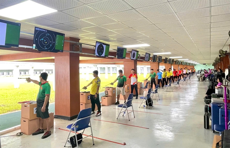  300 vận động viên bắn súng tham dự giải vô địch quốc gia 2025