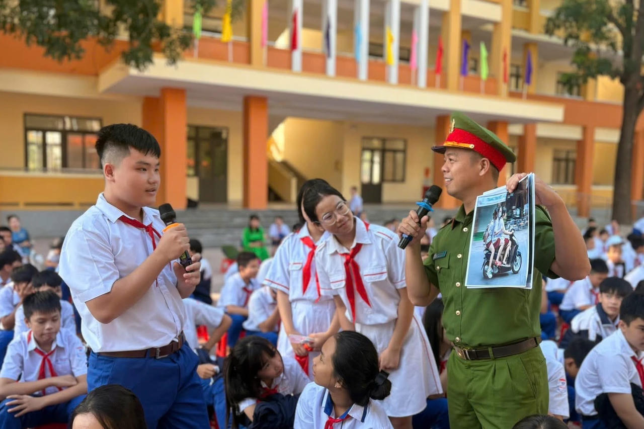 Gần 79.000 lượt người ở Quảng Trị được phổ biến pháp luật an toàn giao thông