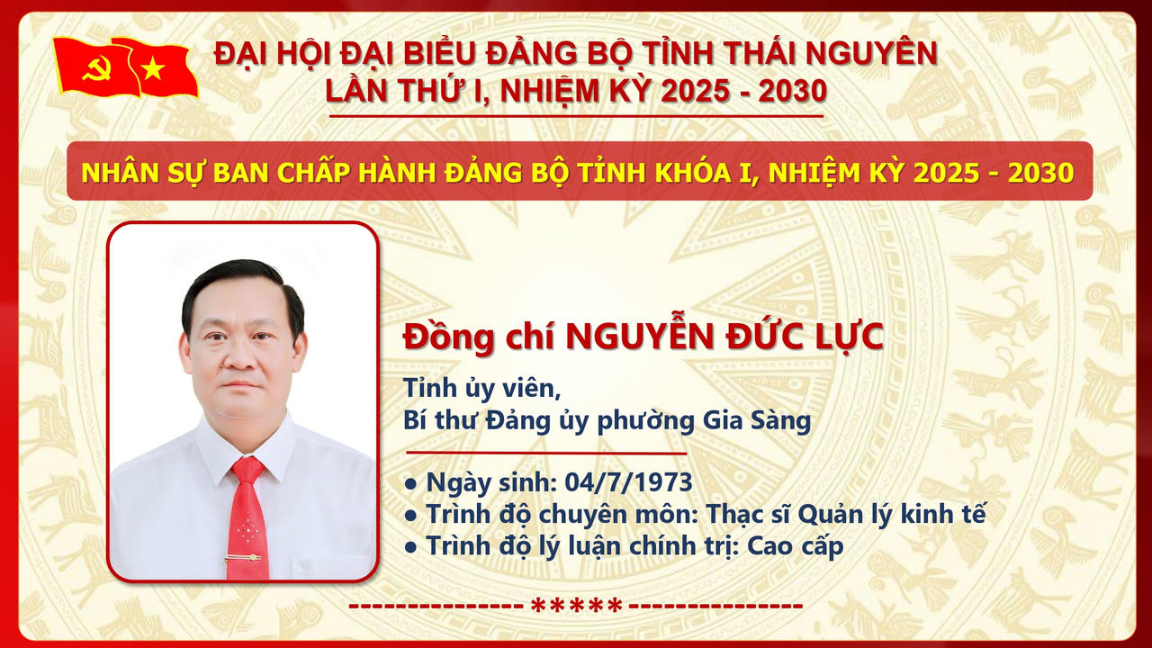 Ông Trịnh Việt Hùng giữ chức Bí thư Tỉnh ủy Thái Nguyên nhiệm kỳ 2025 - 2030