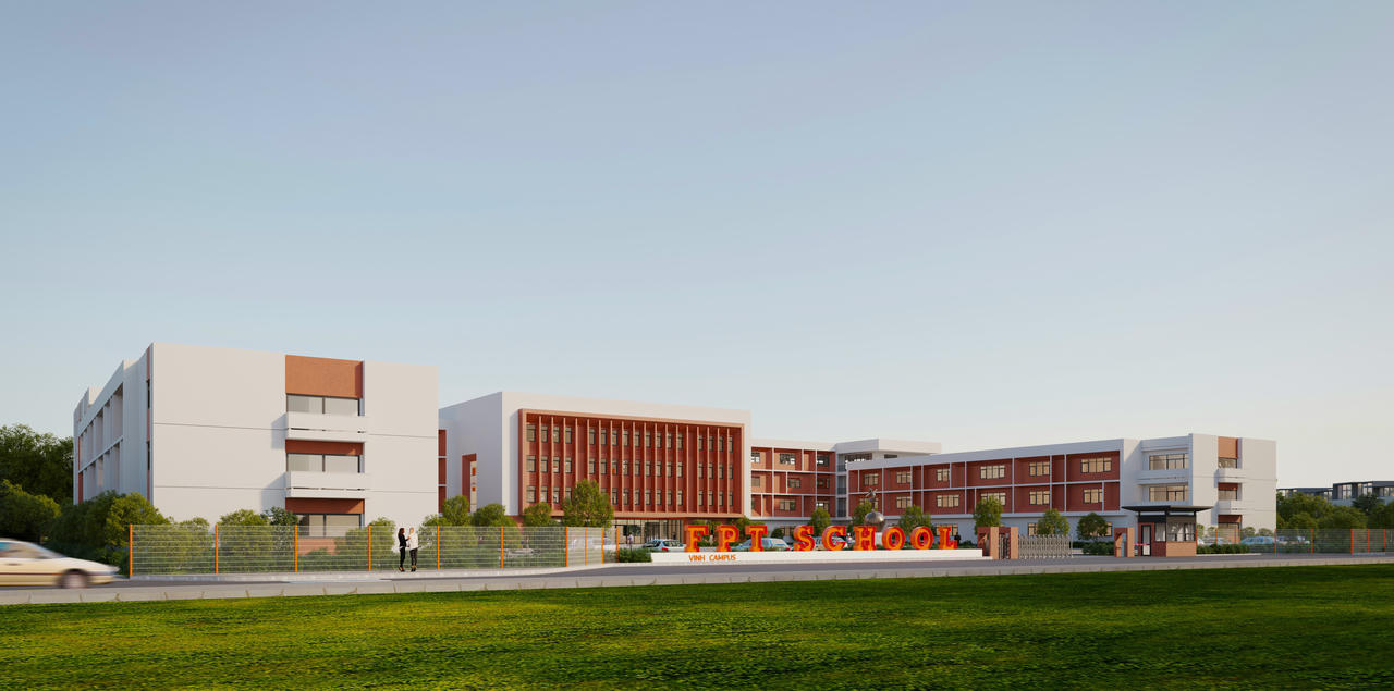 Trường liên cấp FPT Vinh khởi công hôm 19/9, sẽ tuyển sinh năm 2026-2027