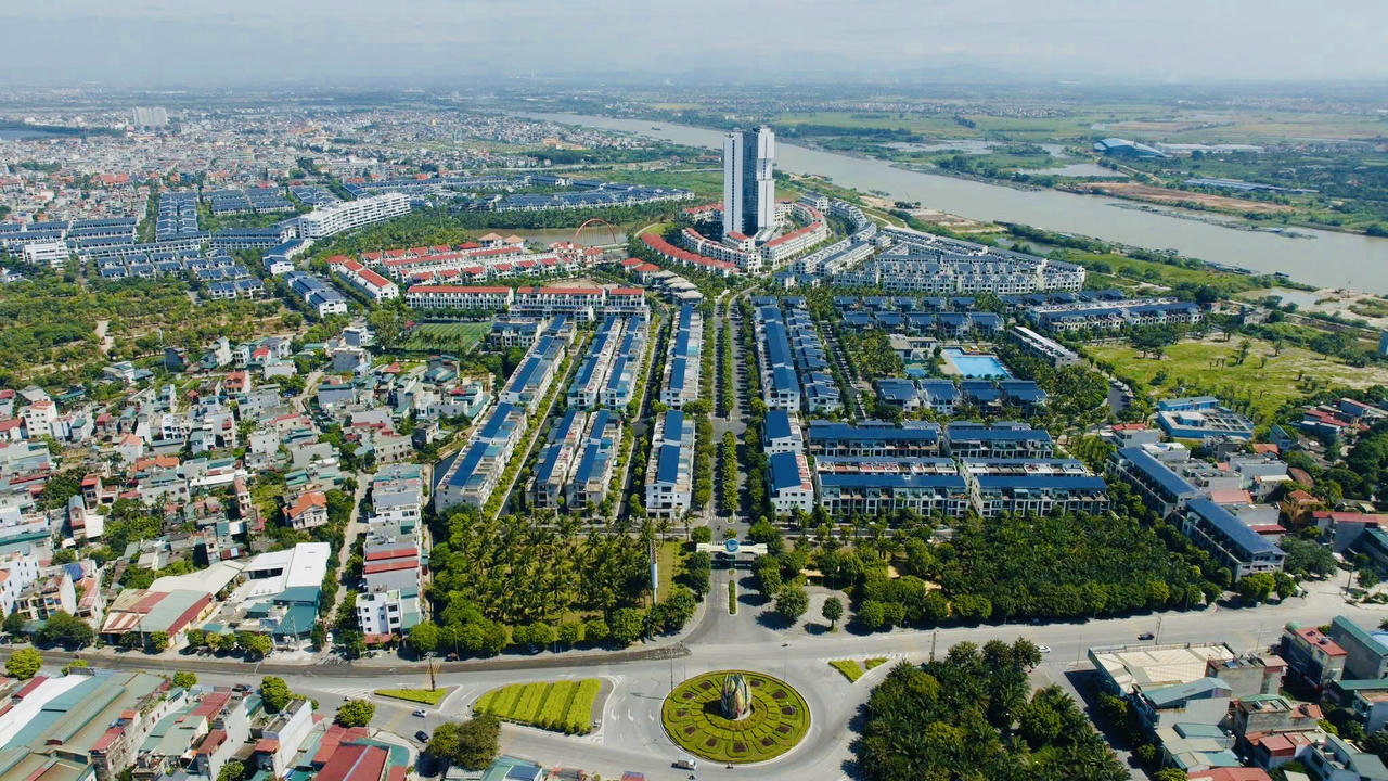 Diện mạo khu vực phía Tây Hải Phòng (Ảnh Trường Giang).