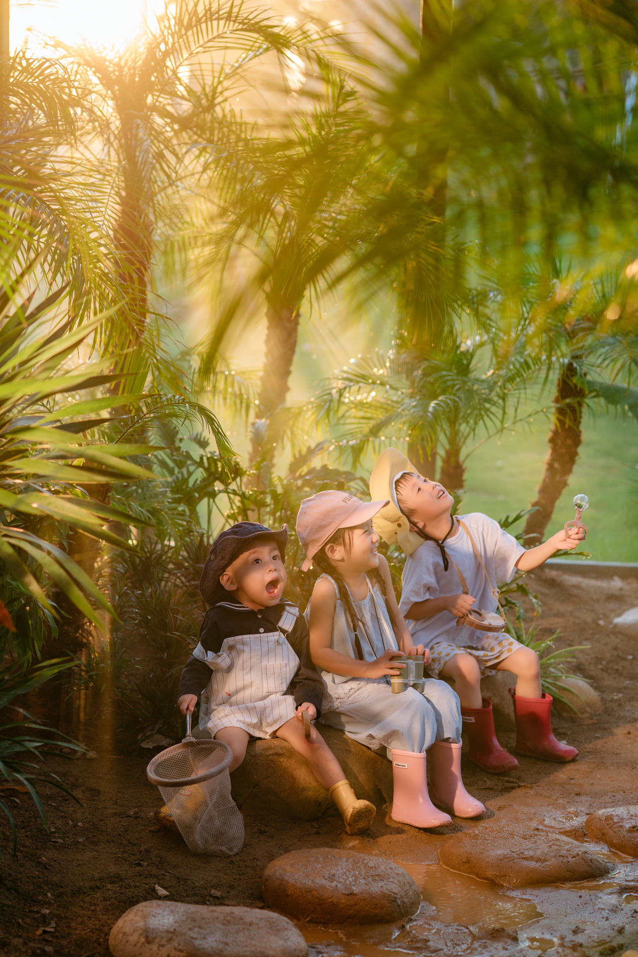 Trẻ được vui chơi, khám phá khoa học tự nhiên ngay chính nơi mình sống