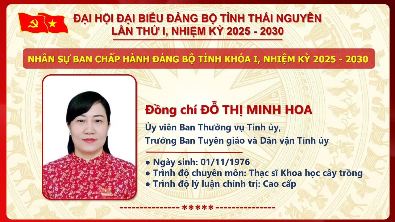 Ông Trịnh Việt Hùng giữ chức Bí thư Tỉnh ủy Thái Nguyên nhiệm kỳ 2025 - 2030
