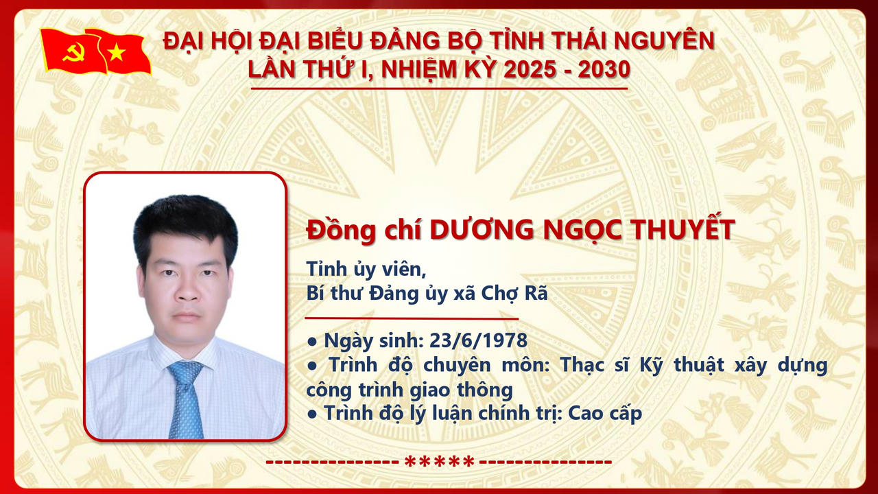 Ông Trịnh Việt Hùng giữ chức Bí thư Tỉnh ủy Thái Nguyên nhiệm kỳ 2025 - 2030