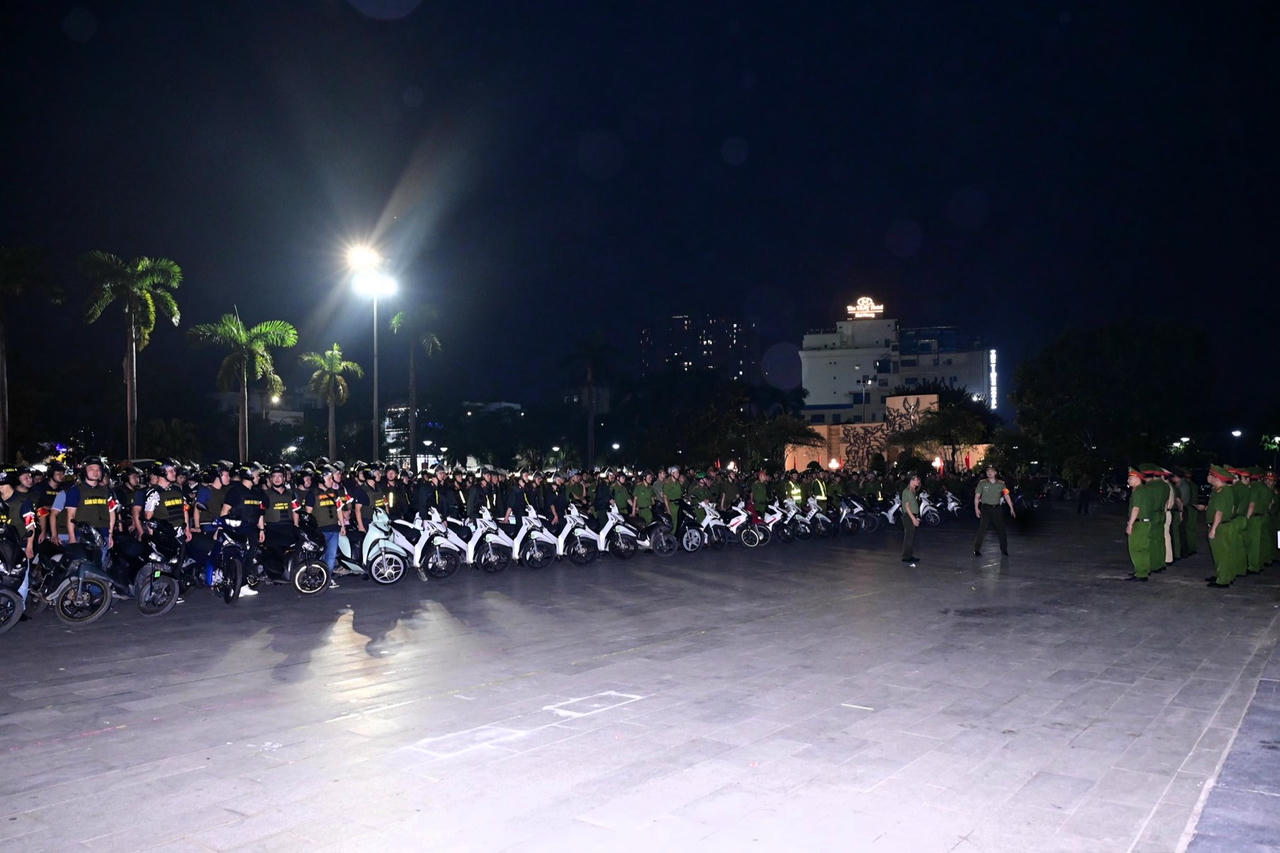 Hơn 4500 CBCS lực lượng HP22 đồng loạt ra quân bảo vệ tuyệt đối an toàn Đại hội đại biểu Đảng bộ thành phố lần thứ I.