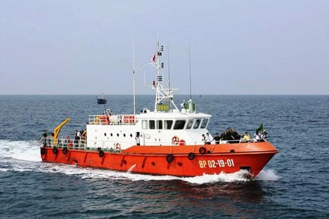      Tàu CN09 (tàu tìm kiếm cứu hộ, cứu nạn) của Bộ đội biên phòng TP Hải Phòng    