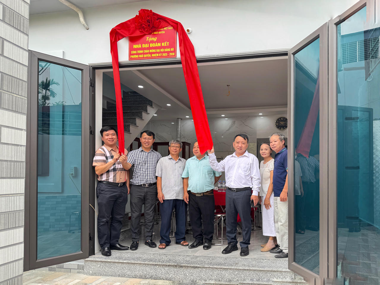 Hải Phòng khánh thành nhà Đại đoàn kết cho hộ gia đình có hoàn cảnh khó khăn trên địa bàn phường Ngô Quyền.