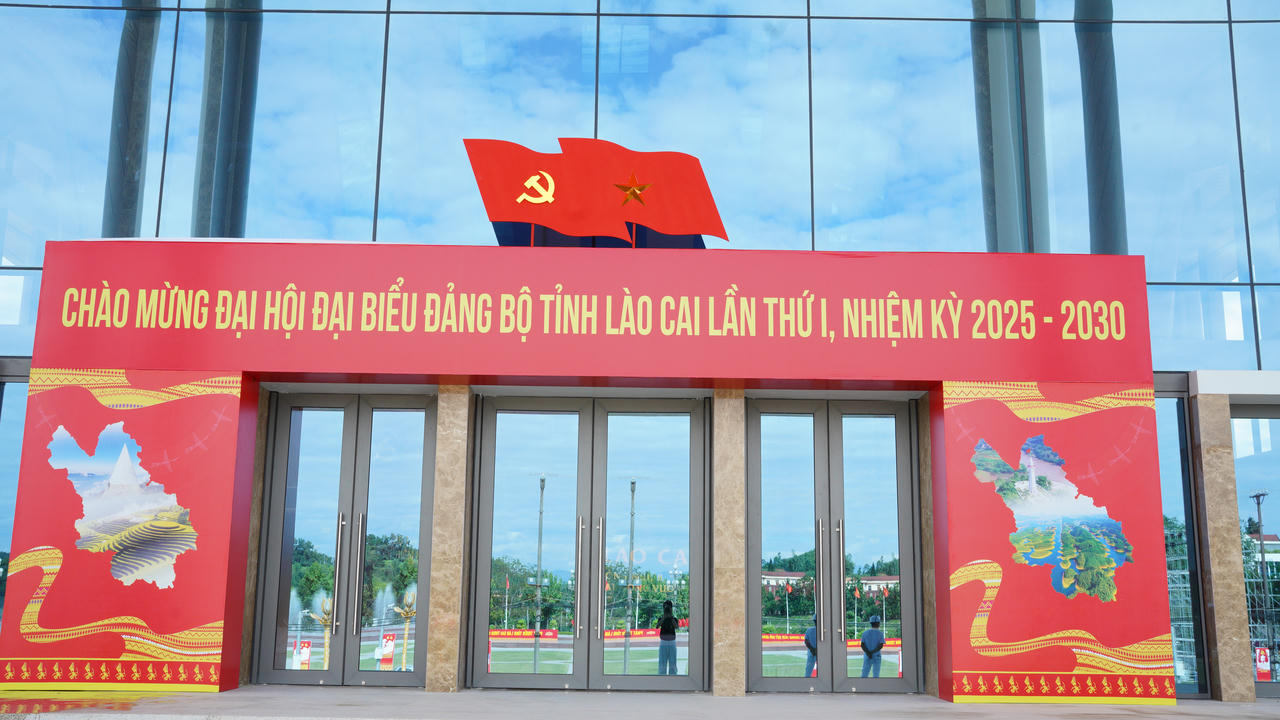   Dự kiến, Đại hội Đại biểu tỉnh Lào Cai lần thứ I, nhiệm kỳ 2025 – 2030 sẽ được tổ chức tại Trung tâm hội nghị tỉnh Lào Cai từ ngày 28 – 30/9/2025. Ảnh: Đức Mạnh.