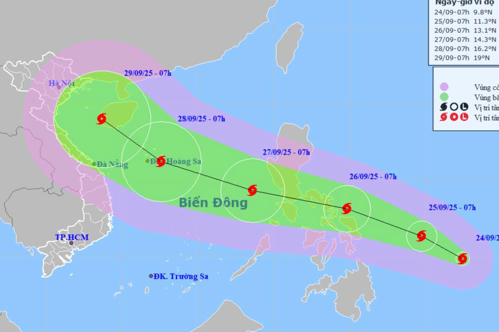 Biển Đông sắp đón cơn bão số 10