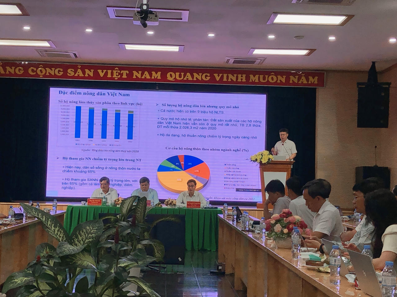 Hội thảo diễn ra trong bối cảnh nông nghiệp Việt Nam đang đứng trước yêu cầu chuyển đổi mạnh mẽ.