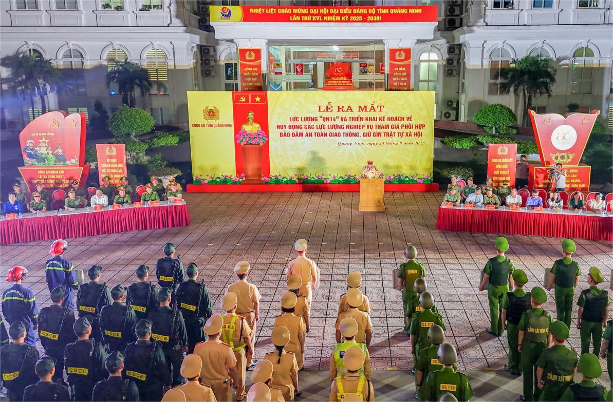Quảng Ninh ra mắt lực lượng nghiệp vụ tinh nhuệ QN-14