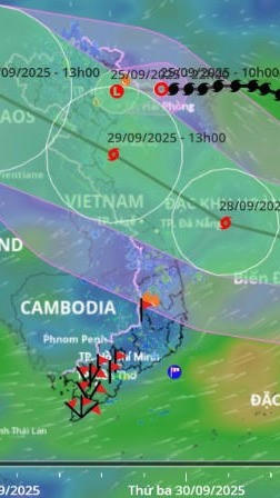 Bản tin tổng hợp 25/09: Bão Bualoi tăng cấp, đổ bộ vào Biển Đông đêm mai (26/9)