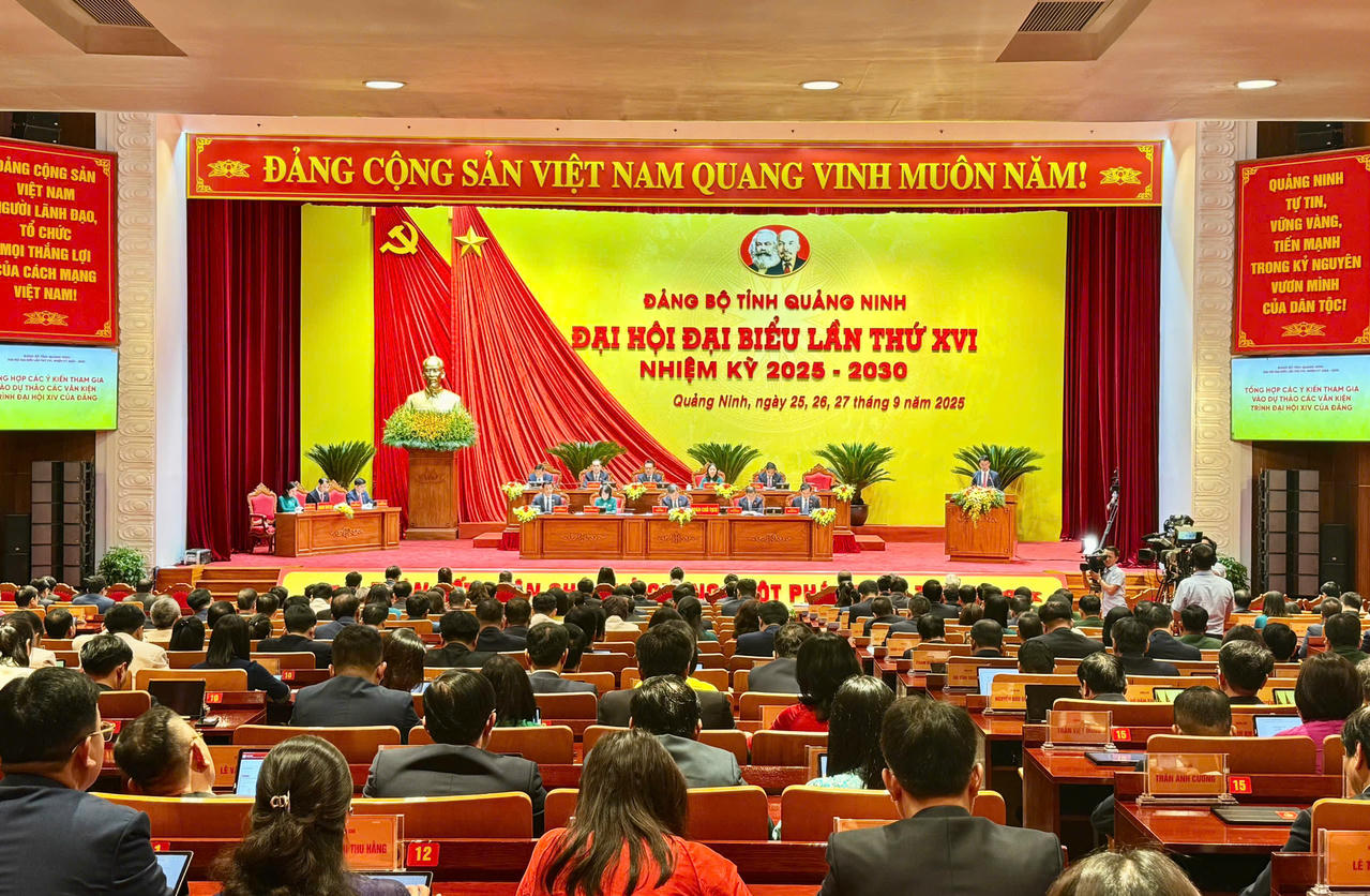 Phiên trù bị Đại hội đại biểu Đảng bộ tỉnh Quảng Ninh lần thứ XVI, nhiệm kỳ 2025 - 2030