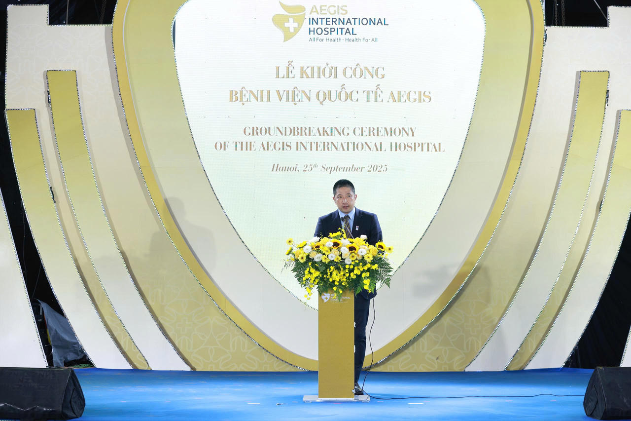 Ngài SAITO Masafumi - Bí thư thứ nhất Đại sứ quán Nhật Bản tại Việt Nam phát biểu