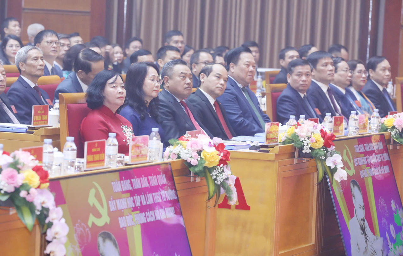 Nhiều lãnh đạo Trung ương đến tham dự Đại hội.