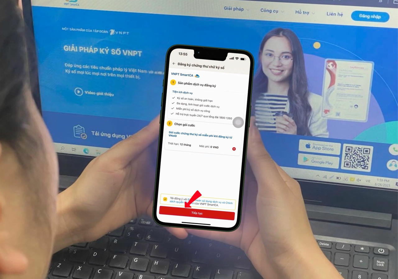 VNPT miễn phí dịch vụ chữ ký số VNPT SmartCA để công dân ký số trên Cổng dịch vụ Công