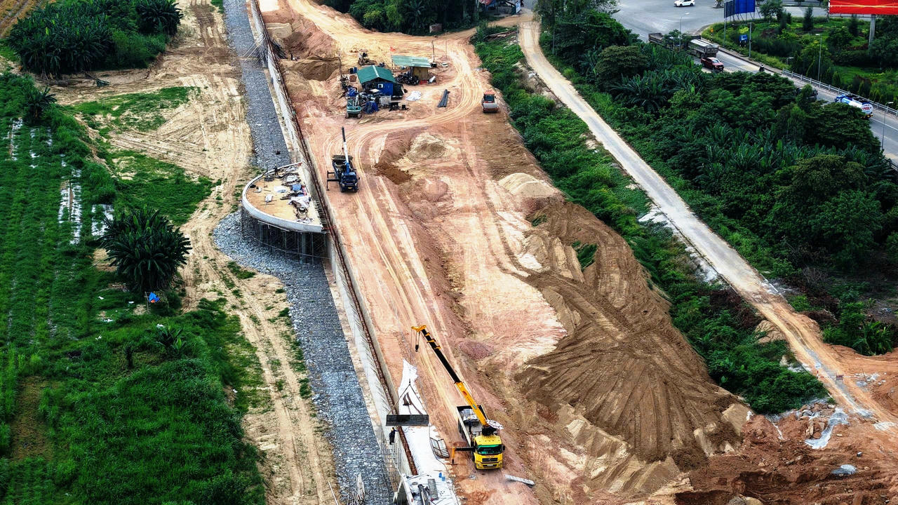 Dự án kè chống sạt lở bờ nam sông Trà Khúc 380 tỷ đồng tăng tốc về đích