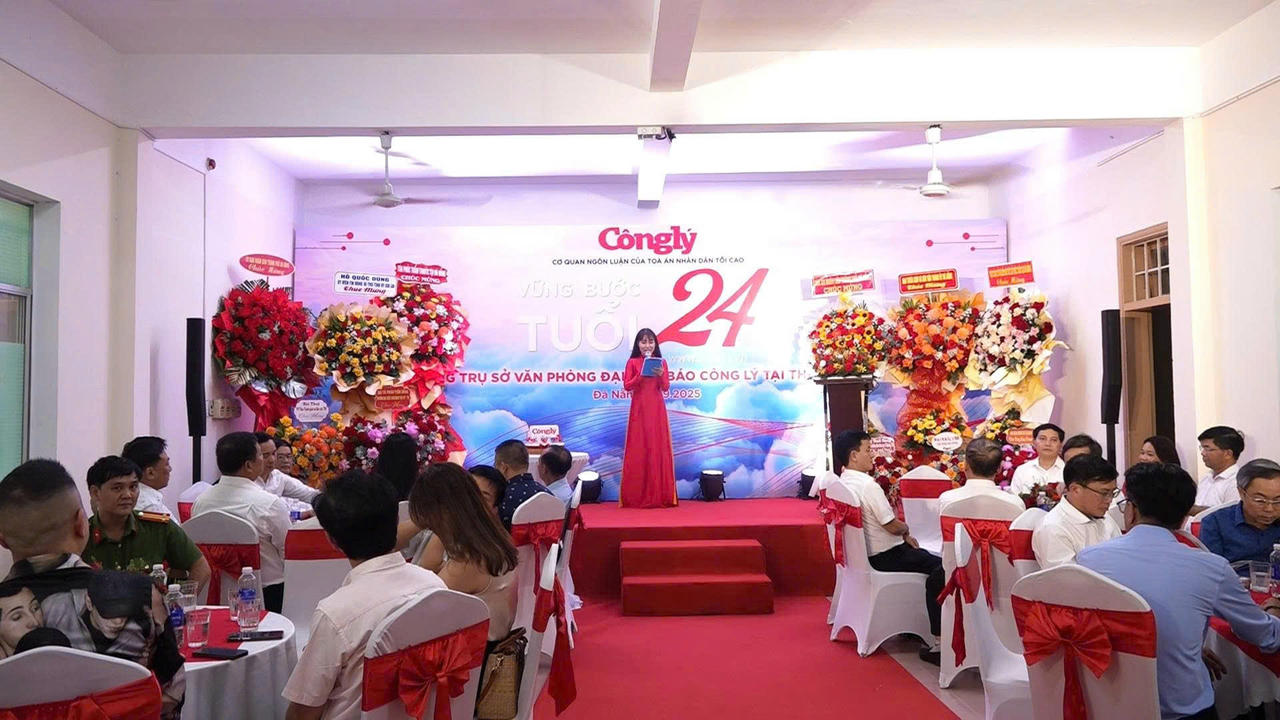 Ra mắt Văn phòng Đại diện Báo Công lý tại Đà Nẵng