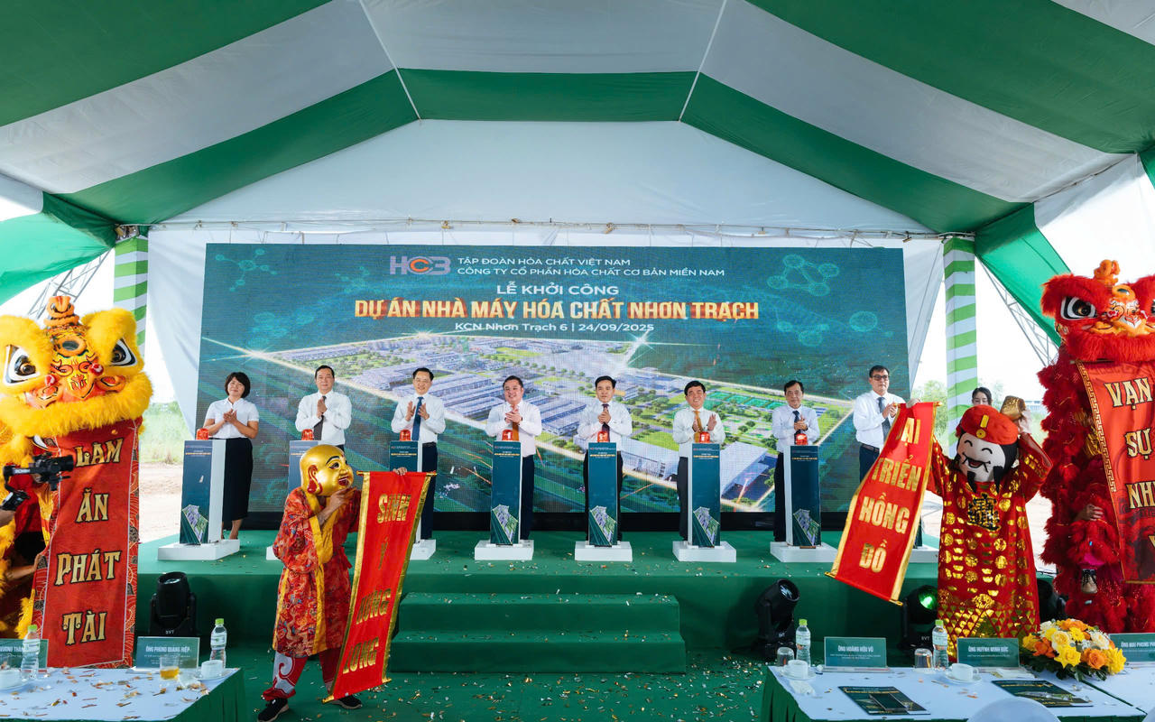 Khởi công xây dựng Nhà máy Hóa chất Nhơn Trạch