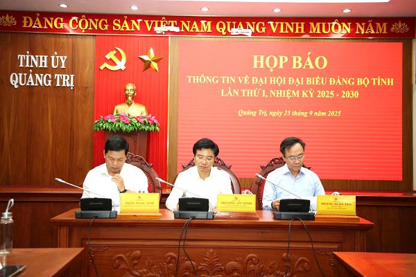 Đại hội Đảng bộ lần thứ I tỉnh Quảng Trị: Hướng tới cực tăng trưởng mới của miền Trung