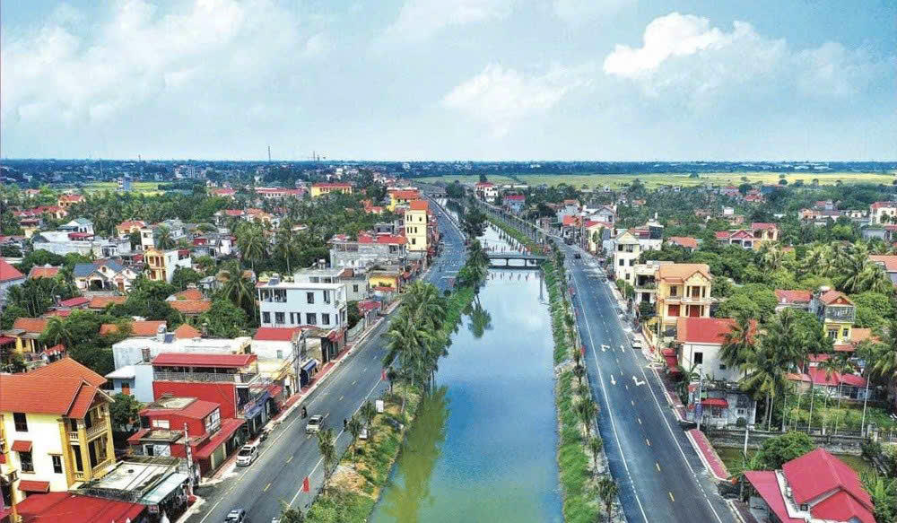 Diện mạo đô thị, nông thôn thay đổi từng ngày với rất nhiều khu đô thị mới hiện đại, văn minh được đầu tư xây dựng.