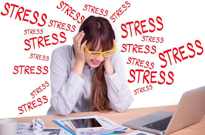 Stress cũng là yếu tố gây rối loạn nhịp tim