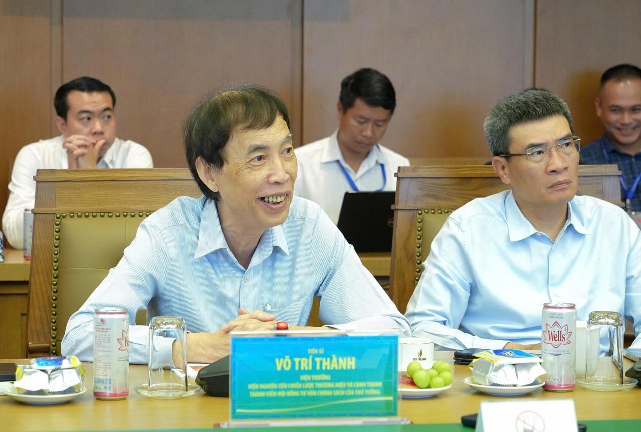 TS Võ Trí Thành - Viện trưởng Viện Nghiên cứu Chiến lược Thương hiệu và Cạnh tranh

