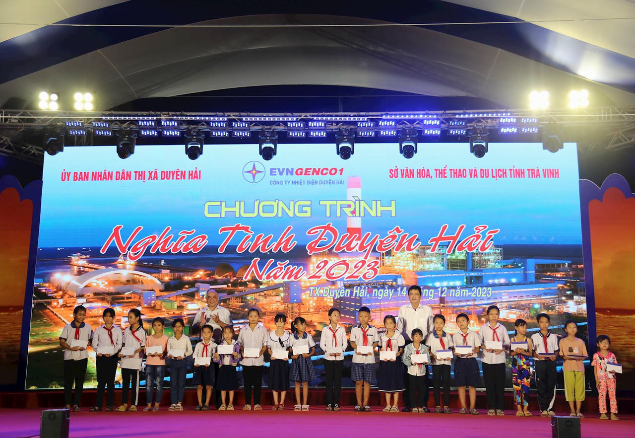 Công ty Nhiệt điện Duyên Hải chung sức vì cộng đồng