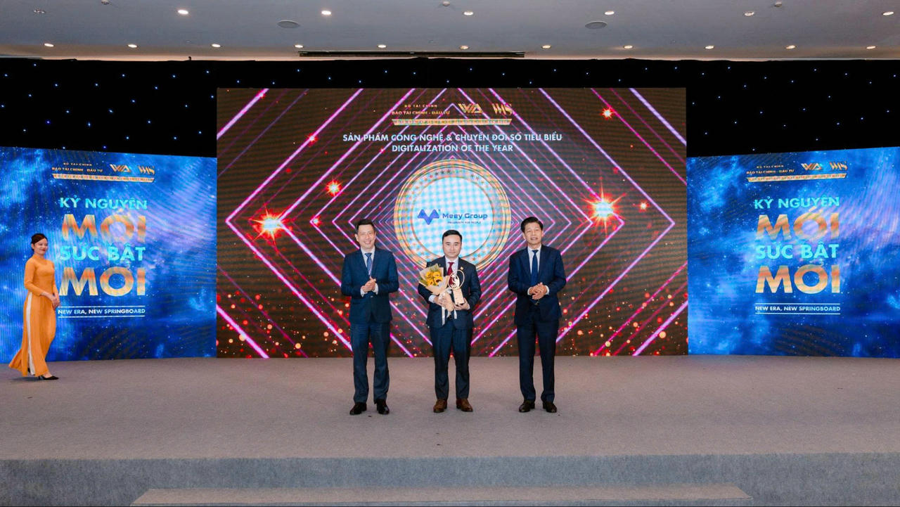 Meey Group được vinh danh ở hạng mục “Sản phẩm công nghệ
& chuyển đổi số tiêu biểu”